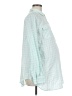 Isabel Maternity Checkered-gingham Green Long Sleeve Blouse Size Med Maternity - photo 4