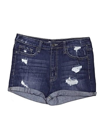 Klique B Denim Shorts (view 1)