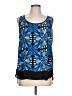Outback Red Blue Sleeveless Blouse Size L - photo 1