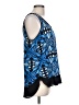 Outback Red Blue Sleeveless Blouse Size L - photo 4