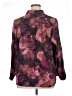 DR2 Floral Burgundy 3/4 Sleeve Blouse Size 1X - photo 2