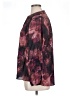 DR2 Floral Burgundy 3/4 Sleeve Blouse Size 1X - photo 5