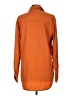 Ronen Chen Orange Long Sleeve Button-Down Shirt Size 6 (1) - photo 2