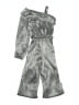 Justice 100% Polyester Silver Dress Size 7 - 8 - photo 1