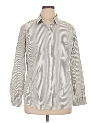 Worthington Long Sleeve Button-Down Shirt (view 1)