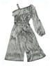 Justice 100% Polyester Silver Dress Size 7 - 8 - photo 2