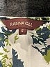 Ranna Gill 100% Polyester Floral Ivory Jumpsuit Size S - photo 4