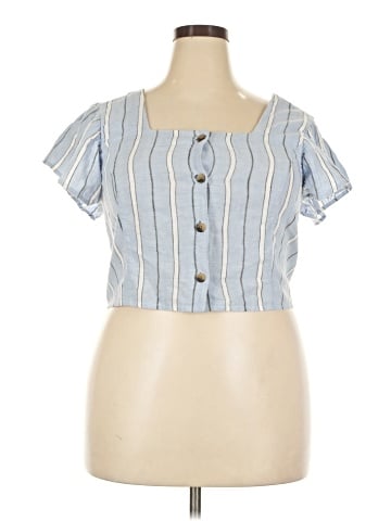 Arizona Jean Company Short Sleeve Blouse (view 1)