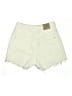 Zara Solid Ivory Shorts Size 4 - photo 2