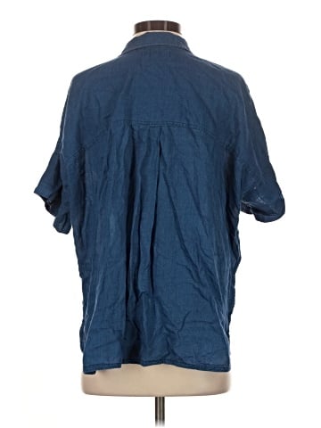 Madewell 3/4 Sleeve Button-Down Shirt (view 2)