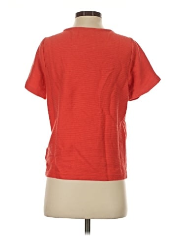 Madewell Ottoman Jacquard Ruched-Front Top (view 2)