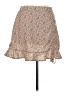 Mable Paisley Tan Casual Skirt Size M - photo 1