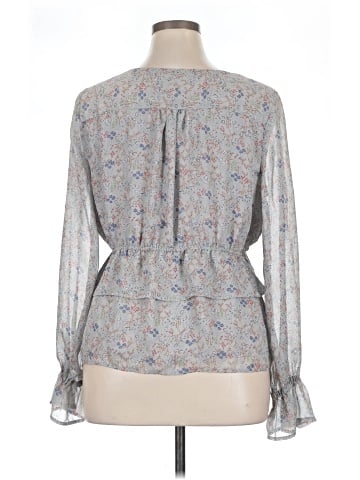 Skies Are Blue Long Sleeve Blouse (view 2)