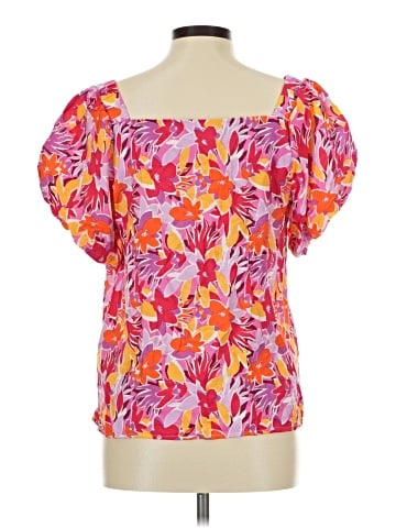 Sara Michelle Short Sleeve Blouse (view 2)