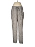 Athleta 100% Linen Chevron-herringbone Gray Linen Pants Size M - photo 1