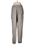 Athleta 100% Linen Chevron-herringbone Gray Linen Pants Size M - photo 2