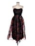 Lulus 100% Polyester Floral Black Cocktail Dress Size M - photo 1
