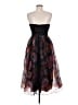 Lulus 100% Polyester Floral Black Cocktail Dress Size M - photo 2