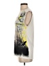 Just Cavalli Ivory Sleeveless T-Shirt Size XS - photo 5