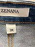 Zenana Blue Denim Shorts Size 3X - photo 4