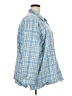 L.L.Bean 100% Cotton Blue Long Sleeve Button-Down Shirt Size 3X - photo 4