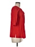 White Stag Red 3/4 Sleeve Blouse Size M - photo 4