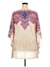 Reba 100% Polyester Tan 3/4 Sleeve Blouse Size 3X - photo 2