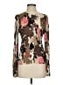 Kate Hill Floral Brown Cardigan Size S (petite) - photo 1