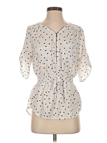 J for Justify 3/4 Sleeve Blouse (view 1)