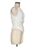 Ann Taylor LOFT Ivory Sleeveless Blouse Size M - photo 4