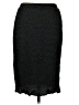 Rafael Essential 100% Polyester Tweed Black Casual Skirt Size S - photo 2
