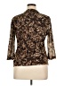 Chaps 100% Polyester Brown 3/4 Sleeve Blouse Size XL - photo 2