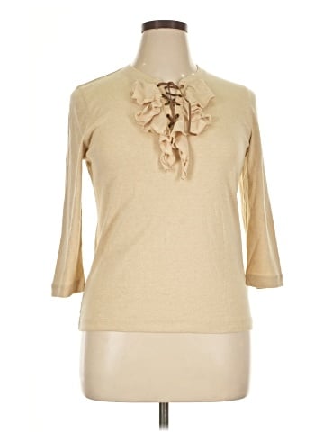 Lauren Jeans Co. 3/4 Sleeve Top (view 1)