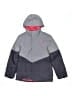 The North Face 100% Polyester Color Block Gray Snow Jacket Size 10 - 12 - photo 1