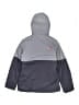 The North Face 100% Polyester Color Block Gray Snow Jacket Size 10 - 12 - photo 2