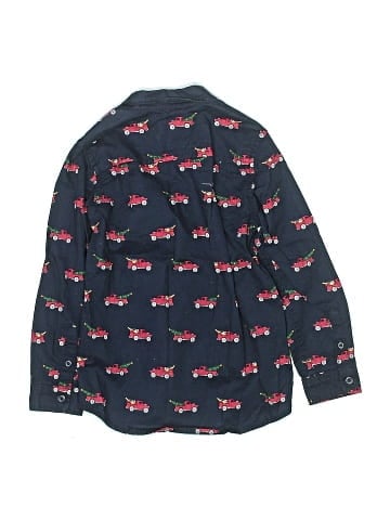 The Children's Place Long Sleeve Button-Down Shirt (view 2)