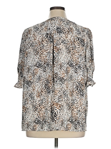 Jones & Co 3/4 Sleeve Blouse (view 2)