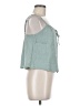 Bliss Green Sleeveless Blouse Size M - photo 4