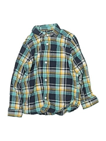 The Children's Place Long Sleeve Button-Down Shirt (view 1)