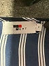 Temt 100% Polyester Stripes Blue Casual Dress Size 8 - photo 7