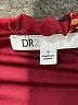 DR2 100% Polyester Paisley Burgundy Cocktail Dress Size S - photo 7