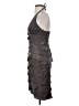 Cache Gray Cocktail Dress Size 2 - photo 5