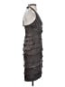 Cache Gray Cocktail Dress Size 2 - photo 4