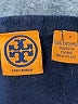 Tory Burch 100% Cashmere Solid Blue Black Cashmere Pullover Sweater Size L - photo 7