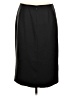 Le Suit 100% Polyester Solid Black Formal Skirt Size 12 - photo 2