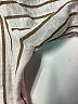Lucky & Coco 100% Polyester Stripes Ivory Short Sleeve Blouse Size XL - photo 3