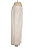 Croft & Barrow Stripes Ivory Linen Pants Size L - photo 4
