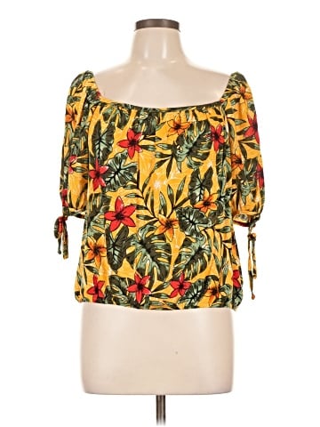 BCX 3/4 Sleeve Blouse (view 1)