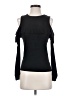 Eye Candy Black Long Sleeve Top Size S - photo 1