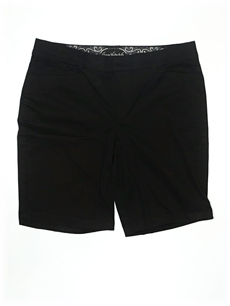 Pre-owned Gloria Vanderbilt Shorts In Black